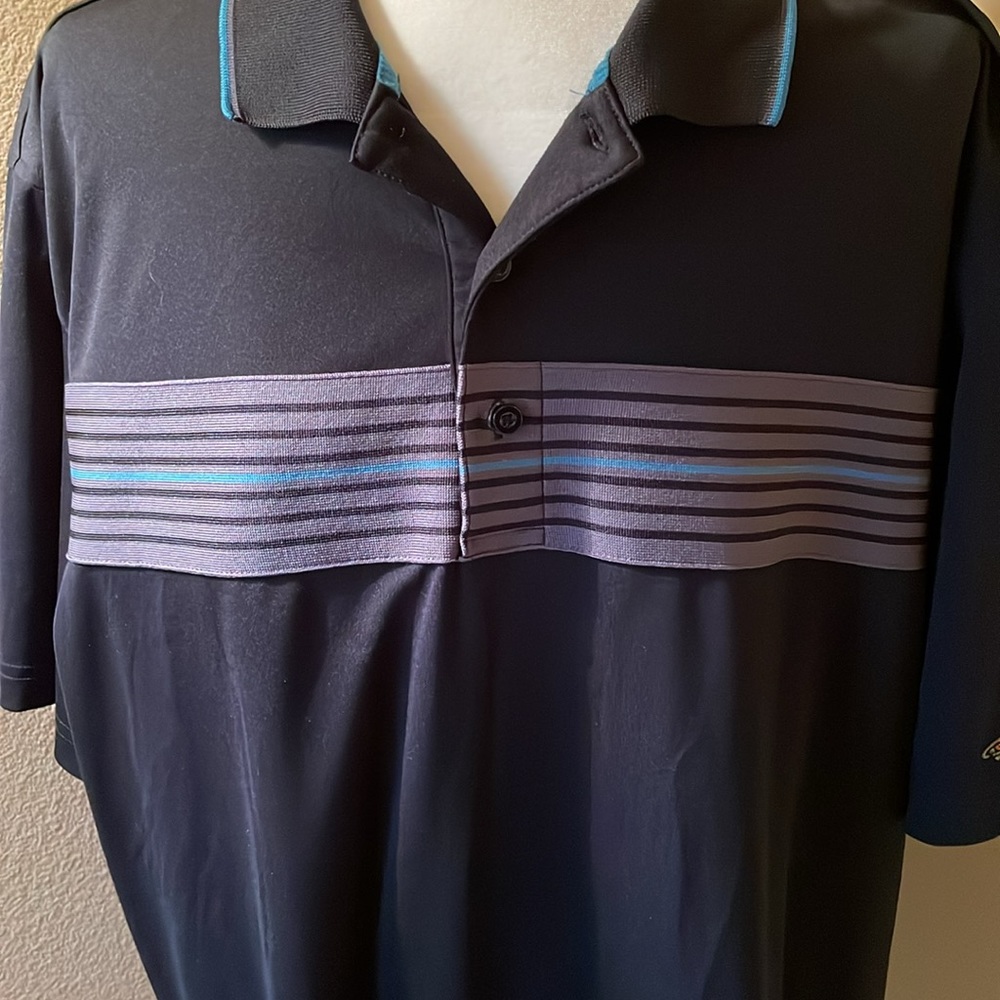 Greg Norman for Tasso Elba.  Play Dry.  Men’s X Large Polo Shirt 100% Polyester